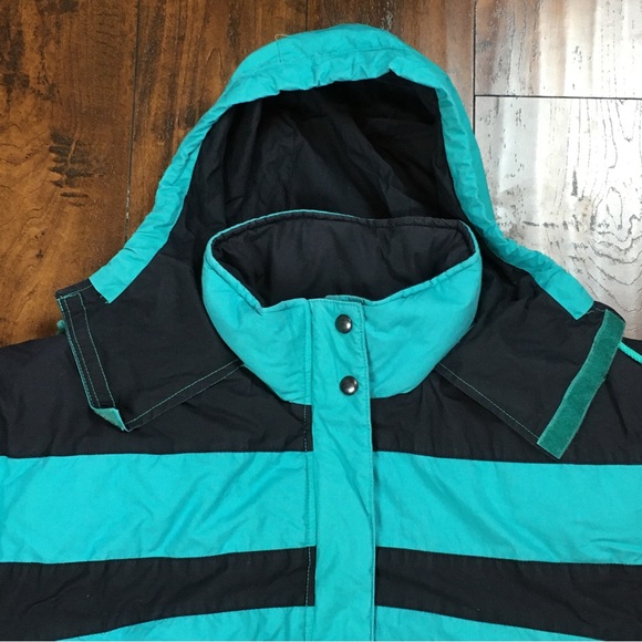 DASH Lifes Aventures Youth Large 14/16 Down Ski Jacket VINTAGE Coat 80s/90s - Picture 2 of 12